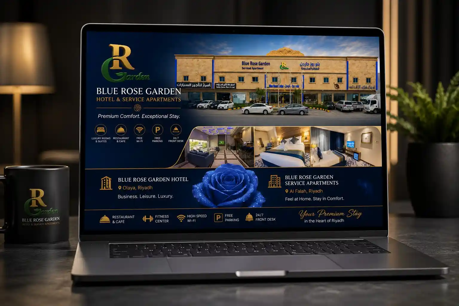 Blue Rose Garden Hotel Campaign
